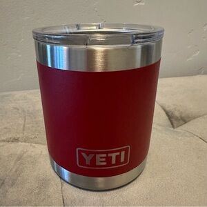 YETI Harvest Red Lowball 10oz Rambler